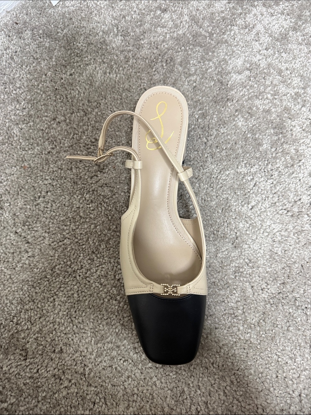 Sam Edelman Women's Kara Cap-Toe Slingback Flats - Picture 8 of 11